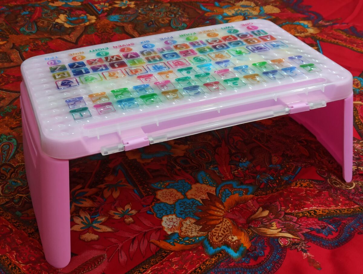 Foldable Baby Desk Table PINK